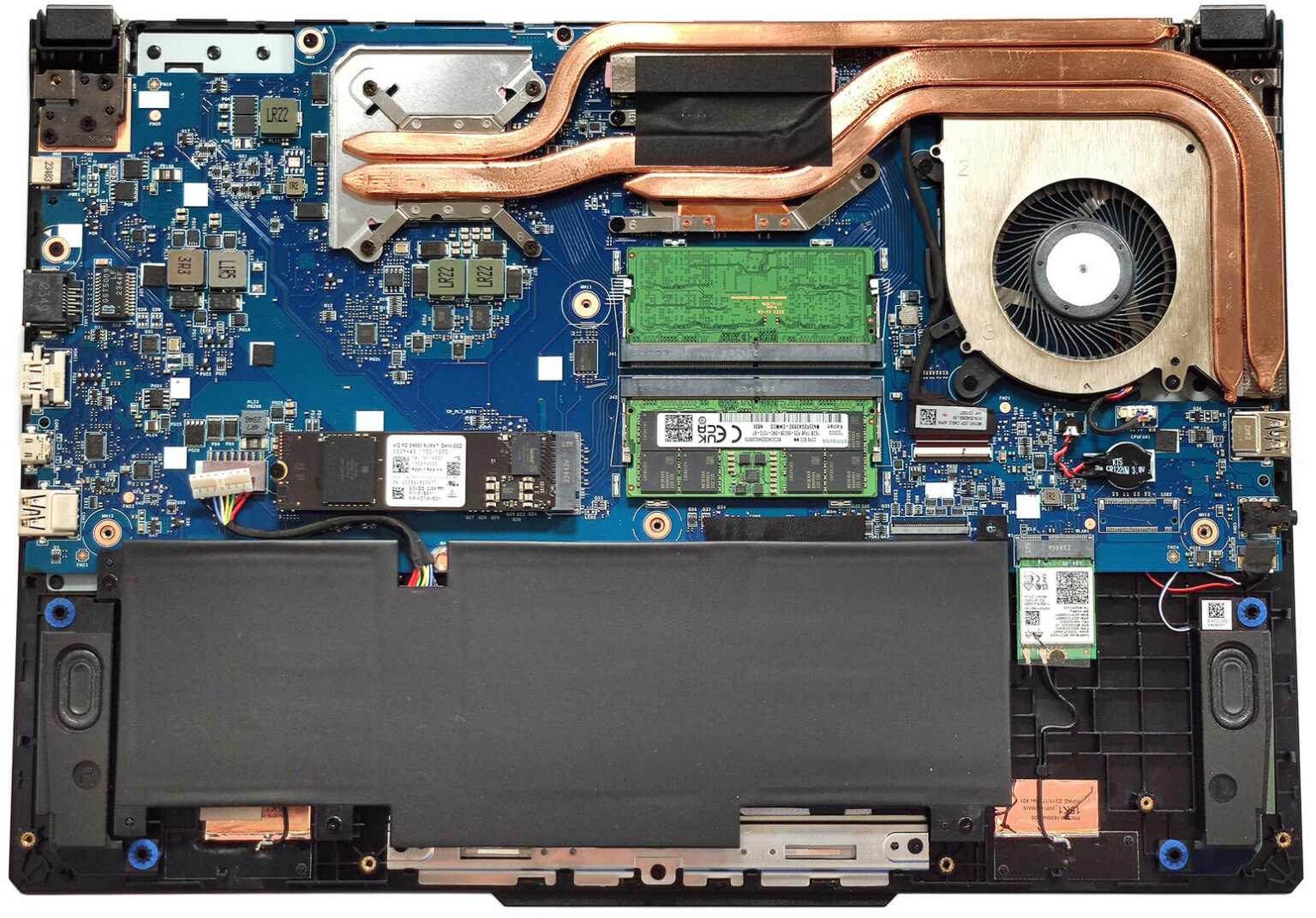 Internal Photo of MSI Cyborg 15 A12V A13V A13U AI A1V MS-1585 1583 PULSE 15 B13V RGB backlit Russian RU keyboard slim (Cyborg 15 A13V)